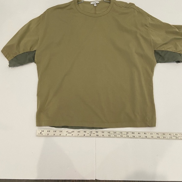 Clu pleated back t shirt. NWT. Small. Oversized - Picture 4 of 10